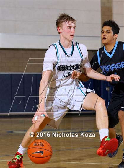 Thumbnail 2 in Rancho Mirage vs. Renaissance Academy (MLK Day Showdown) photogallery.