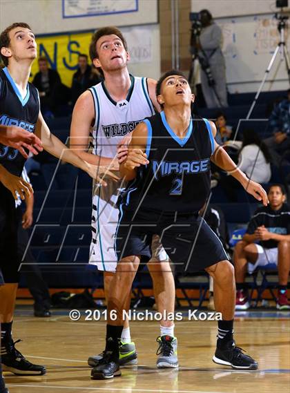Thumbnail 2 in Rancho Mirage vs. Renaissance Academy (MLK Day Showdown) photogallery.