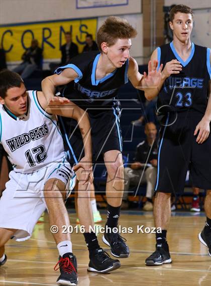 Thumbnail 1 in Rancho Mirage vs. Renaissance Academy (MLK Day Showdown) photogallery.