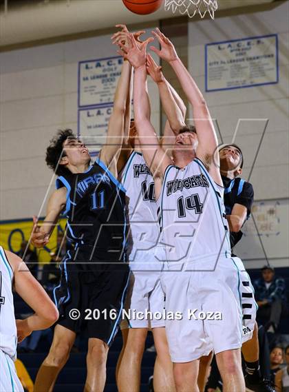 Thumbnail 2 in Rancho Mirage vs. Renaissance Academy (MLK Day Showdown) photogallery.