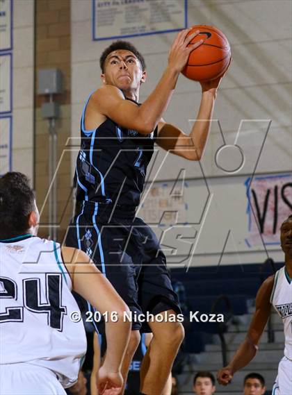 Thumbnail 3 in Rancho Mirage vs. Renaissance Academy (MLK Day Showdown) photogallery.