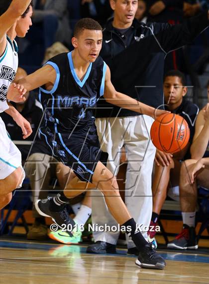 Thumbnail 1 in Rancho Mirage vs. Renaissance Academy (MLK Day Showdown) photogallery.
