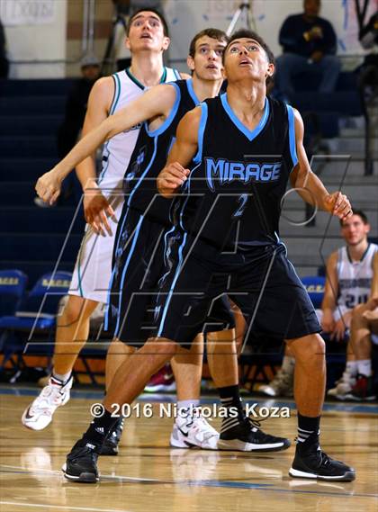 Thumbnail 3 in Rancho Mirage vs. Renaissance Academy (MLK Day Showdown) photogallery.