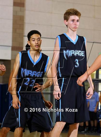 Thumbnail 1 in Rancho Mirage vs. Renaissance Academy (MLK Day Showdown) photogallery.