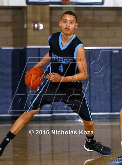 Thumbnail 1 in Rancho Mirage vs. Renaissance Academy (MLK Day Showdown) photogallery.