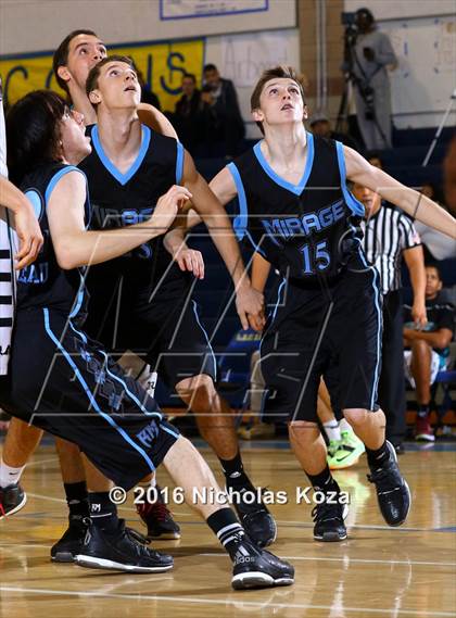 Thumbnail 1 in Rancho Mirage vs. Renaissance Academy (MLK Day Showdown) photogallery.