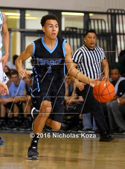 Thumbnail 1 in Rancho Mirage vs. Renaissance Academy (MLK Day Showdown) photogallery.