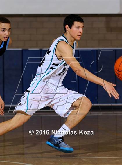 Thumbnail 3 in Rancho Mirage vs. Renaissance Academy (MLK Day Showdown) photogallery.