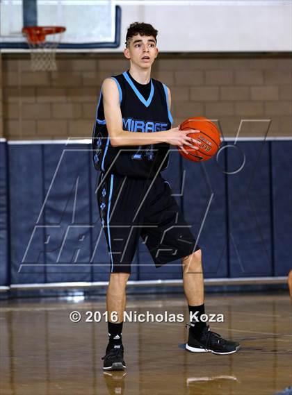 Thumbnail 2 in Rancho Mirage vs. Renaissance Academy (MLK Day Showdown) photogallery.