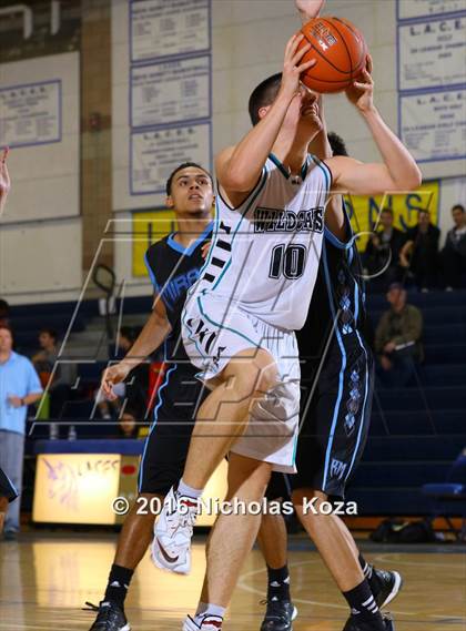 Thumbnail 3 in Rancho Mirage vs. Renaissance Academy (MLK Day Showdown) photogallery.