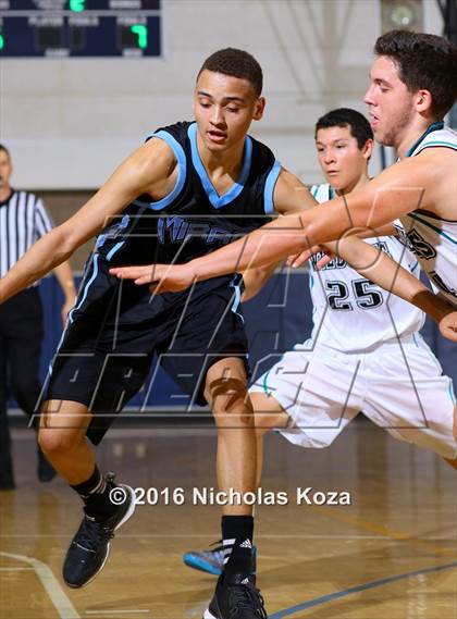 Thumbnail 2 in Rancho Mirage vs. Renaissance Academy (MLK Day Showdown) photogallery.