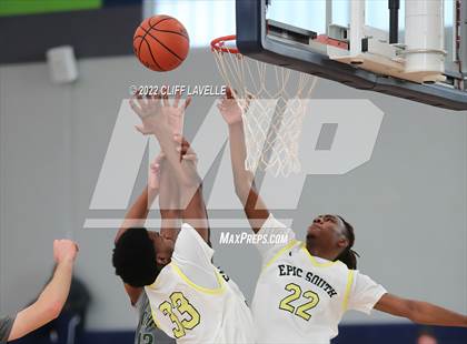 Thumbnail 2 in Catholic High vs Epic South (Lowcountry Roundball Classic) photogallery.