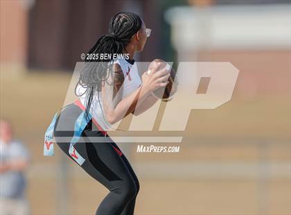 Thumbnail 2 in St. Anne-Pacelli vs. Mount de Sales Academy (GIAA Flag Football Championship) photogallery.