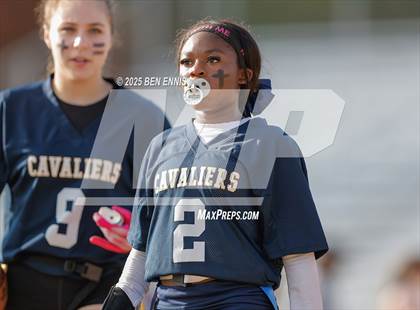 Thumbnail 1 in St. Anne-Pacelli vs. Mount de Sales Academy (GIAA Flag Football Championship) photogallery.