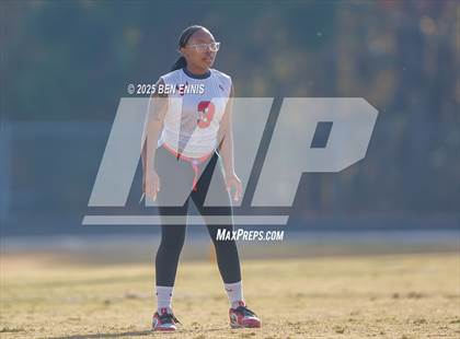 Thumbnail 3 in St. Anne-Pacelli vs. Mount de Sales Academy (GIAA Flag Football Championship) photogallery.