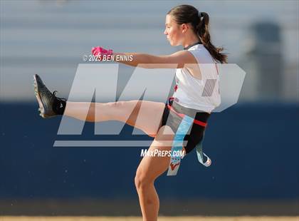 Thumbnail 1 in St. Anne-Pacelli vs. Mount de Sales Academy (GIAA Flag Football Championship) photogallery.