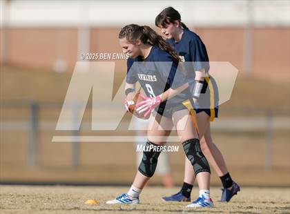 Thumbnail 1 in St. Anne-Pacelli vs. Mount de Sales Academy (GIAA Flag Football Championship) photogallery.