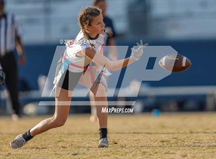 Thumbnail 2 in St. Anne-Pacelli vs. Mount de Sales Academy (GIAA Flag Football Championship) photogallery.