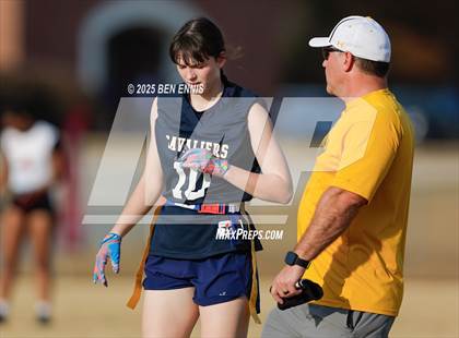 Thumbnail 2 in St. Anne-Pacelli vs. Mount de Sales Academy (GIAA Flag Football Championship) photogallery.