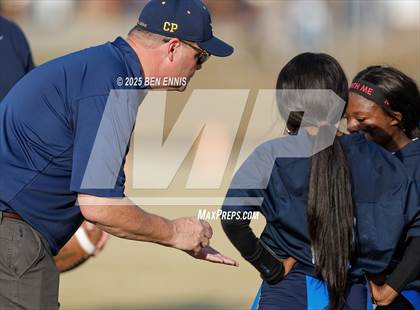 Thumbnail 3 in St. Anne-Pacelli vs. Mount de Sales Academy (GIAA Flag Football Championship) photogallery.
