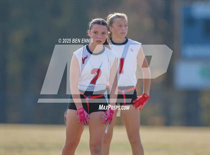 Thumbnail 1 in St. Anne-Pacelli vs. Mount de Sales Academy (GIAA Flag Football Championship) photogallery.