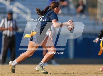 Thumbnail 1 in St. Anne-Pacelli vs. Mount de Sales Academy (GIAA Flag Football Championship) photogallery.