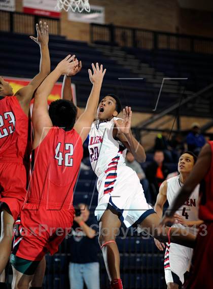 Thumbnail 3 in Creekview vs Allen (In N Out Burger Tournament) photogallery.