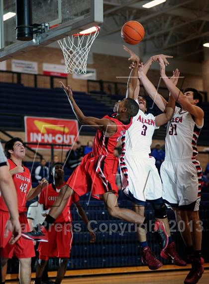 Thumbnail 3 in Creekview vs Allen (In N Out Burger Tournament) photogallery.