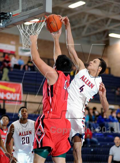 Thumbnail 2 in Creekview vs Allen (In N Out Burger Tournament) photogallery.