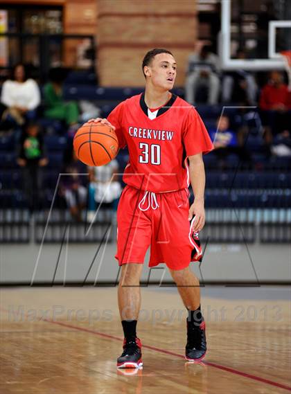 Thumbnail 3 in Creekview vs Allen (In N Out Burger Tournament) photogallery.