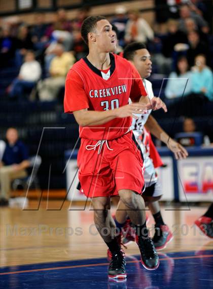 Thumbnail 1 in Creekview vs Allen (In N Out Burger Tournament) photogallery.