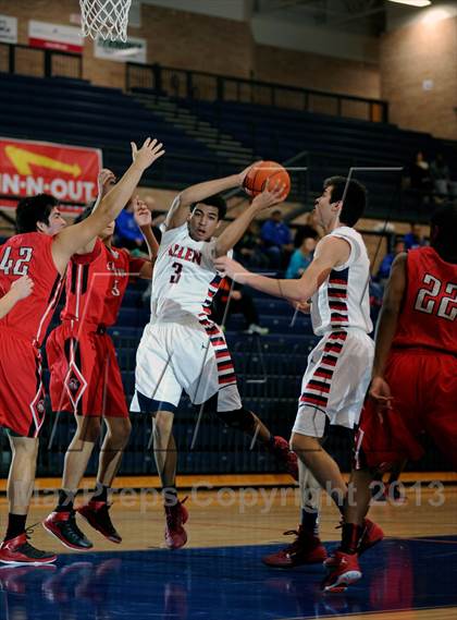 Thumbnail 2 in Creekview vs Allen (In N Out Burger Tournament) photogallery.