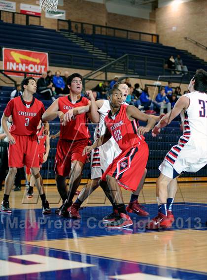 Thumbnail 3 in Creekview vs Allen (In N Out Burger Tournament) photogallery.