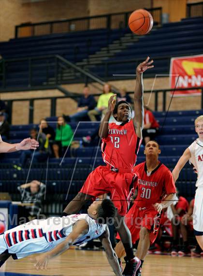 Thumbnail 2 in Creekview vs Allen (In N Out Burger Tournament) photogallery.