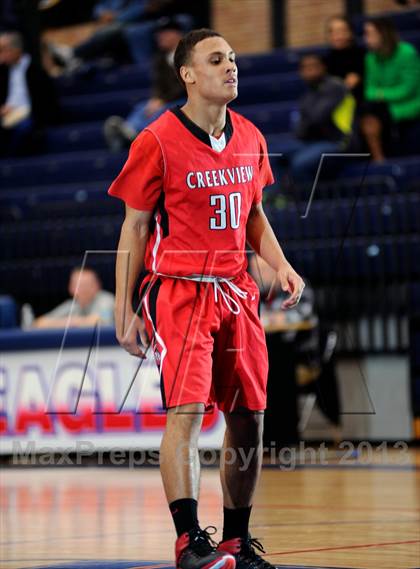 Thumbnail 2 in Creekview vs Allen (In N Out Burger Tournament) photogallery.