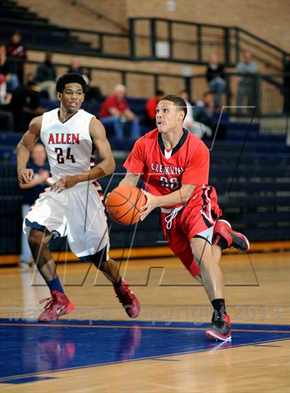 Thumbnail 3 in Creekview vs Allen (In N Out Burger Tournament) photogallery.
