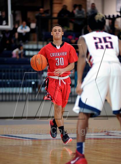 Thumbnail 3 in Creekview vs Allen (In N Out Burger Tournament) photogallery.