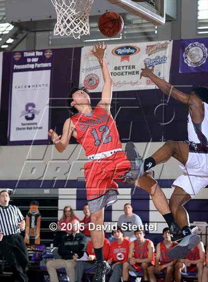 Thumbnail 2 in Foothill vs. Johnson (St. Hope Elite Classic) photogallery.