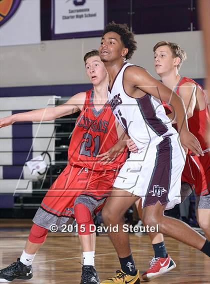 Thumbnail 1 in Foothill vs. Johnson (St. Hope Elite Classic) photogallery.
