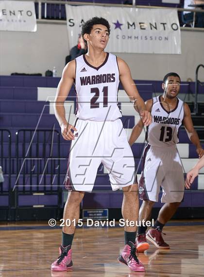 Thumbnail 3 in Foothill vs. Johnson (St. Hope Elite Classic) photogallery.