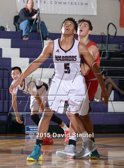 Thumbnail 1 in Foothill vs. Johnson (St. Hope Elite Classic) photogallery.
