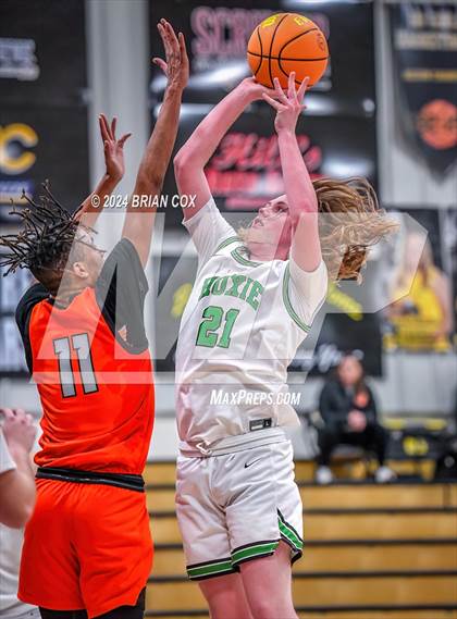Thumbnail 3 in Hoxie vs Newport (3A-2 District Tournament) photogallery.