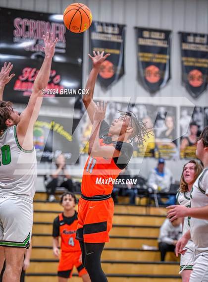 Thumbnail 2 in Hoxie vs Newport (3A-2 District Tournament) photogallery.