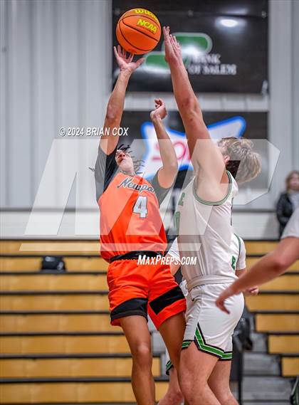 Thumbnail 3 in Hoxie vs Newport (3A-2 District Tournament) photogallery.