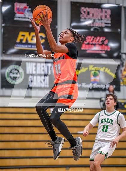 Thumbnail 1 in Hoxie vs Newport (3A-2 District Tournament) photogallery.