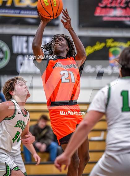 Thumbnail 2 in Hoxie vs Newport (3A-2 District Tournament) photogallery.