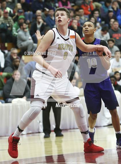 Thumbnail 2 in Gonzaga vs. Sacred Heart (Spalding Hoophall Classic) photogallery.