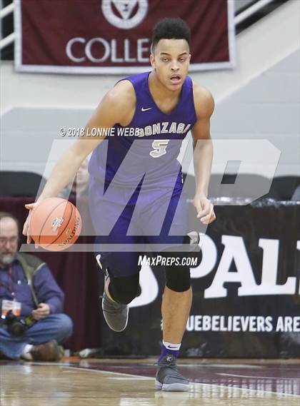Thumbnail 1 in Gonzaga vs. Sacred Heart (Spalding Hoophall Classic) photogallery.