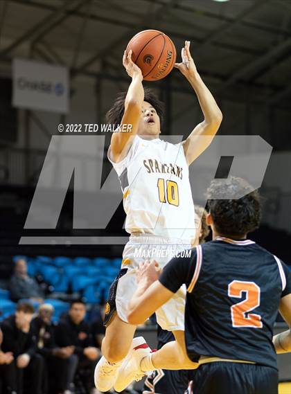 Thumbnail 2 in Mountain View vs. Half Moon Bay (Aptos - NC Warriors NorCal Tournament) photogallery.