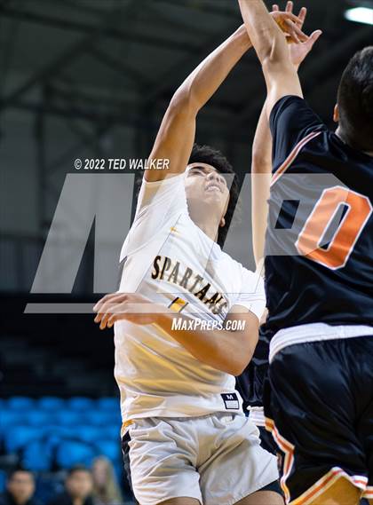 Thumbnail 2 in Mountain View vs. Half Moon Bay (Aptos - NC Warriors NorCal Tournament) photogallery.